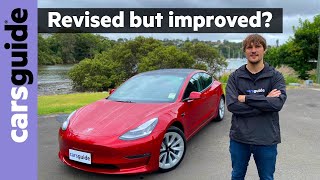 Tesla Model 3 2021 review Long Range – how does the biggest battery fare around town [upl. by Cirdor]