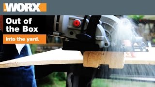 WORXSAW Compact Circular Saw  Out of the Box [upl. by Julienne]