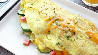 Simple AmericanStyle Omelet [upl. by Isiah]