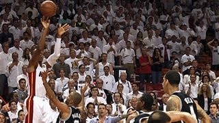 EPIC Spurs at Heat 4th quarter highlights from Game 6 [upl. by Nedrob]