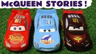 Cars Toys Lightning McQueen Stories [upl. by Tace]