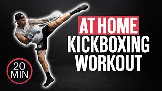 Full Kickboxing Workout At Home [upl. by Eltsyrk]