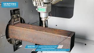 Bevel Tube Fiber Laser Cutter Square Tube [upl. by Seldun930]