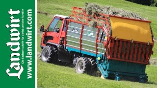 Waldhofer XL Aufbauladewagen  landwirtcom [upl. by Ahswat]