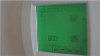 Central Air Conditioning Information  How to Program a Thermostat [upl. by Oirogerg]