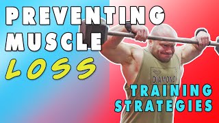 Preventing Muscle Loss On A Cut Training Strategies [upl. by Ethben]