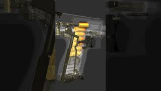 9mm pistol firing mechanism HiPoint C9 [upl. by Natsrik53]