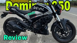 Bajaj Dominar 250 Full Detailed Review 2024 ✨ [upl. by Yereffej]