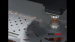 Affordable Fiber Laser Cutting 18g Stainless Steel  1KW Fiber Cutter [upl. by Helbon]