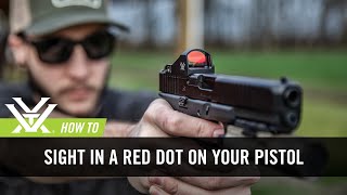 How to Sight In a Red Dot on your Pistol [upl. by Quintin]