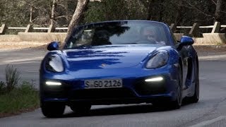 Video Porsche Boxster GTS driven [upl. by Slater]