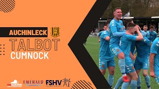 Cumnock v Auchinleck Talbot [upl. by Aticilef819]