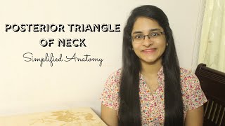 POSTERIOR TRIANGLE OF NECK  ANATOMY  SIMPLIFIED [upl. by Saidnac]