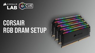 How To Set Up CORSAIR RGB RAM in iCUE 5 [upl. by Matthews]