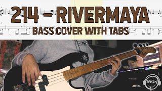 Rivermaya  214 bass cover with TABS [upl. by Anitan616]