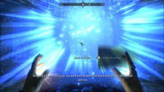 Skyrim How to get the Master Restoration Spells [upl. by Gruchot]