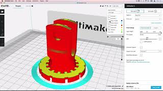 Ultimaker How to use the layer view in Ultimaker Cura [upl. by Frayne578]