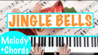 How to play JINGLE BELLS  Christmas Piano Tutorial Lesson [upl. by Addam393]