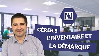 Gérer 5  Linventaire et la démarque  Bac pro commerce [upl. by Solitta]