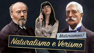 Naturalismo e Verismo  Zola VS Verga [upl. by Enilhtak22]