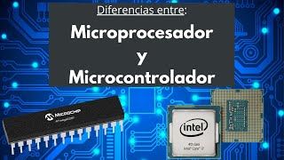 Diferencias entre microprocesadores y microcontroladores [upl. by Hasina]