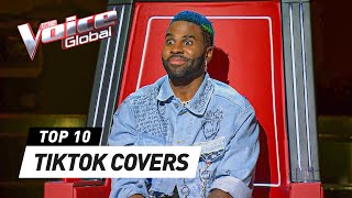 The BEST TIKTOK Songs Covers on The Voice [upl. by Nroht]