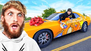 I Built Logan Paul A Car [upl. by Anaz]