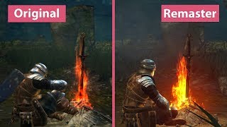 4K Dark Souls – Remastered vs Original Prepare To Die Edition Graphics Comparison [upl. by Aenil156]