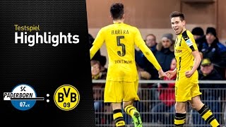 Highlights SC Paderborn 07  Borussia Dortmund 16 [upl. by Peti897]