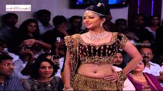 AD Singh Collection  Actress Bhoomika At Kochi Fashion Show [upl. by Esinet973]