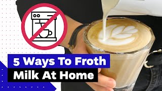 How To Froth Milk At Home Best Milk Frothers Review [upl. by Sylram]