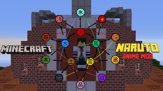 How to unlock all Kekkei GenkaisNature Releases in Minecraft Naruto Anime Mod [upl. by Yllor]