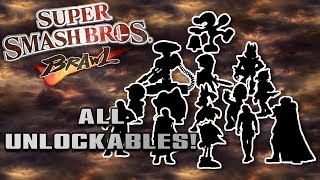 All Unlockables In Super Smash Bros Brawl [upl. by Poyssick]