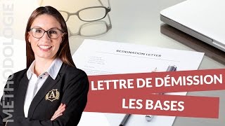 Comment faire une lettre de démission  Les bases  Méthodologie  digiSchool [upl. by Aillemac391]