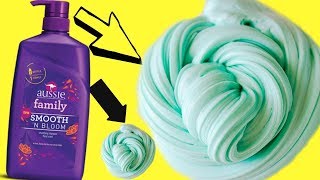 Shampoo TWO Ingredient Slime No GLUE DIY DIY Shampoo Baking Soda Slime [upl. by Airdni622]