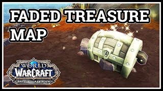 Faded Treasure Map WoW Tiragarde Sound [upl. by Slifka]