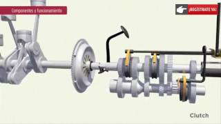 Curso de Mecanica AutomotrizFUNCIONAMIENTO DE LA TRANSMISION MANUAL [upl. by Rudie714]