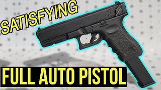 Satisfying FULL AUTO Pistol  Elite Force Glock 18C Straight Outta the Box [upl. by Releyks]