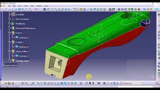 Mold Tool Design in CATIA V5 [upl. by Namielus38]