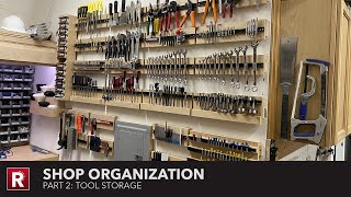 Shop Organization  Part 2 Tool Storage [upl. by Eilsek]