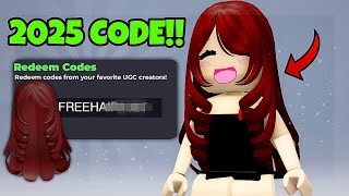 CODES FOR FREE HAIR ROBLOX 2025 [upl. by Leiand23]