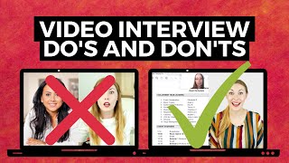 Video Interview TIPS  How to Stand Out in Video Interview for Jobs [upl. by Molloy652]