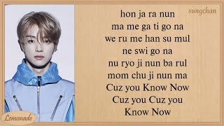 NCT U  Know Now Easy Lyrics [upl. by Llekcm]