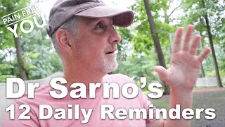 Dr Sarnos 12 Daily Reminders [upl. by Kraft]