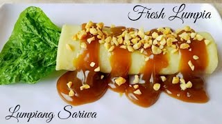 The Best LUMPIANG SARIWA Recipe  How to Make Fresh Lumpia at Home  Fresh Spring Roll Recipe [upl. by Anam]