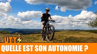 VTT  Test dautonomie  Lapierre Overvolt TR 45 VTTae [upl. by Kurys]