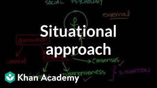 Situational approach  Behavior  MCAT  Khan Academy [upl. by Arny517]