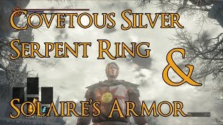 Dark Souls 3  Covetous Silver Serpent Ring Estus Flask amp Solaires Armor Location [upl. by Zak205]