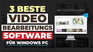 Die 3 besten kostenlosen Videobearbeitungsprogramme für Windows PC [upl. by Artimed569]