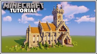 Minecraft Medieval Church Tutorial How to Build [upl. by Alurta]